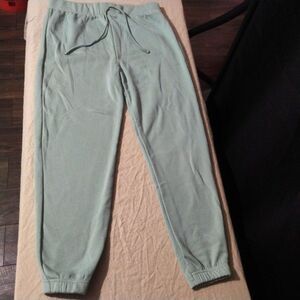 Women’s seafoam green jogger sweatpants in size XL by Style 5,